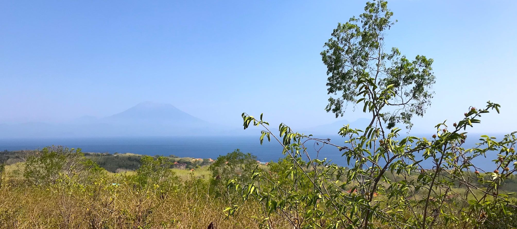 View of the 56.1 are land parcel in Nusa Penida